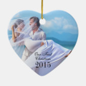 Exotischer Strand-tropische Hochzeit in Urlaubsort Keramikornament (Hinten)