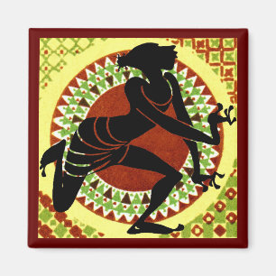 Exotischer Tänzer Magnet