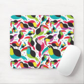 exotischer toucan Vogelhintergrund Brasiliens Mousepad (Mit Mouse)