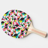 exotischer toucan Vogelhintergrund Brasiliens Tischtennis Schläger (Seitenansicht)