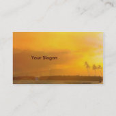 Exotischer Traum Visitenkarte (Rückseite)