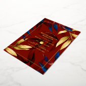 Exotischer Tropenwald Bachelorette Wochenende Folieneinladung (Gedreht)