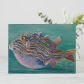 Exotischer tropischer Fisch (Unterwasser) (Mariann Karte (Stehend Vorderseite)