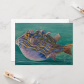 Exotischer tropischer Fisch (Unterwasser) (Mariann Karte (Vorderseite/Rückseite Beispiel)