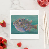 Exotischer tropischer Fisch (Unterwasser) (Mariann Serviette (Beispiel)