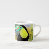 Exotischer tropischer Toco Toucan Bird - Malerei - Espressotasse (Rechts)
