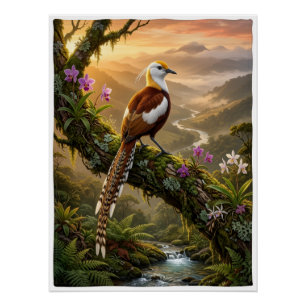 Exotischer tropischer Vogel Regenwald Natur Wildti Poster