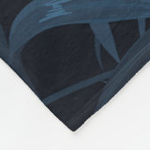 Exotischer tropischer Vrctor-Hintergrund mit hawai Fleecedecke (Ecke)