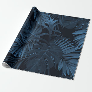 Exotischer tropischer Vrctor-Hintergrund mit hawai Geschenkpapier