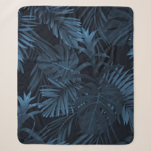Exotischer tropischer Vrctor-Hintergrund mit hawai Sherpadecke