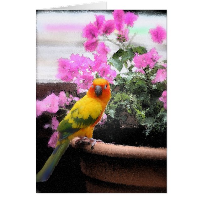 Exotischer Vogel (Vorne)