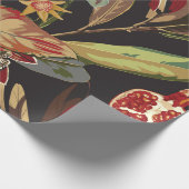 Exotisches abstraktes Dschungelbild. Geschenkpapier (Ecke)