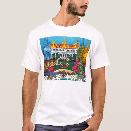 Exotisches Bangkok-T-Shirt durch Lisa Lorenz T-Shirt (Vorderseite)