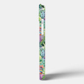 Exotisches blühendes Kaktmuster Case-Mate iPhone Hülle (Rückseite / Links)