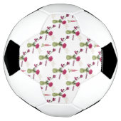 Exotisches Blumenarrangement im Glas Fußball (Gedreht)