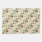 Exotisches Blumenarrangement im Glas Geschirrtuch (Horizontal)