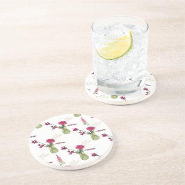 Exotisches Blumenarrangement im Glas Getränkeuntersetzer