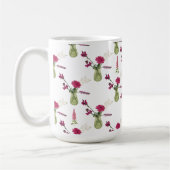 Exotisches Blumenarrangement im Glas Kaffeetasse (Links)