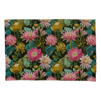 Exotisches Blumenmuster BOHO Chic Tropisches Blatt Kissenbezug
