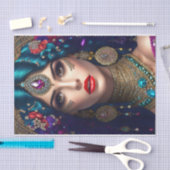 Exotisches Dekoupage Tissue Seidenpapier (Handwerk)