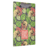 Exotisches der Dschungel-Blätter-und Elefant-| Klemmbrett (Rechts)