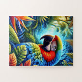 Exotisches Dschungelabenteuer Puzzle (Horizontal)