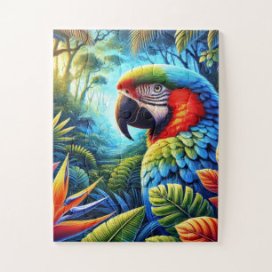 Exotisches Dschungelabenteuer Puzzle
