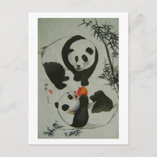 exotisches Essen Postkarte