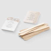 Exotisches Hochzeitsprogramm Pampas Grass White Or Fächer (Non-assembled)