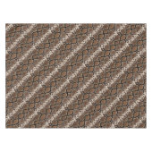 Exotisches Imitat Snakeskin photographisches Tischdecke (Vorderseite (Horizontal))