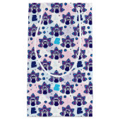 exotisches Indien-Pfaumuster Kleine Geschenktüte (Vorderseite)