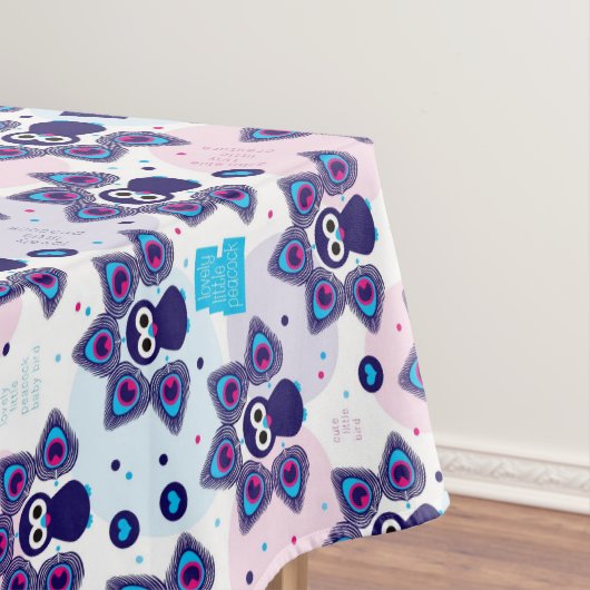 exotisches Indien-Pfaumuster Tischdecke (Beispiel)