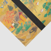 Exotisches japanisches Motivdecoupage oder Seidenpapier (Detail)