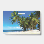 Exotisches Kissen Ausweis (Rückseite)