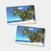 Exotisches Kissen Ausweis (Vorder- & Rückseite)