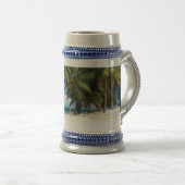 Exotisches Kissen Bierglas (VorderseiteRechts)