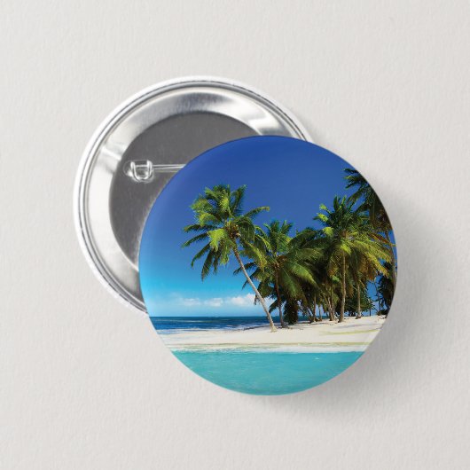 Exotisches Kissen Button (Vorne & Hinten)