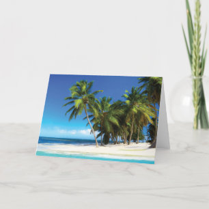 Exotisches Kissen Feiertagskarte