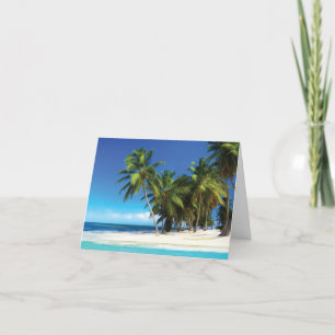 Exotisches Kissen Feiertagskarte