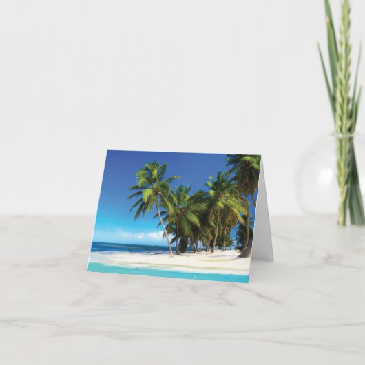 Exotisches Kissen Feiertagskarte (Vorderseite)