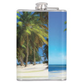 Exotisches Kissen Flachmann (Rückseite)