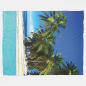 Exotisches Kissen Fleecedecke (Vorderseite (Horizontal))