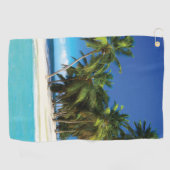 Exotisches Kissen Golfhandtuch (Horizontal)