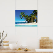 Exotisches Kissen Poster (Küche)