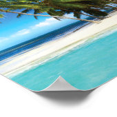 Exotisches Kissen Poster (Ecke)