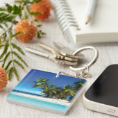 Exotisches Kissen Schlüsselanhänger (Vorderseite rechts)