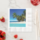 Exotisches Kissen Serviette (Beispiel)