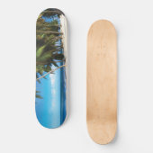 Exotisches Kissen Skateboard (Vorderseite)