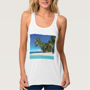 Exotisches Kissen Tank Top