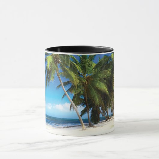 Exotisches Kissen Tasse (Zentrum)